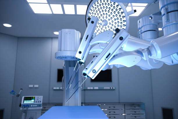 3d rendering hospital surgery room